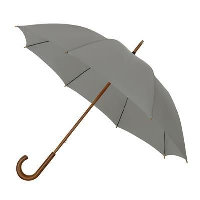 Lr-99 Eco Classic Windproof Umbrella In Grey