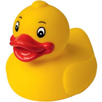 Squeaky Rubber Duck In Yellow