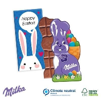 Milka Bunny Rabbit Shape Chocolate Bar