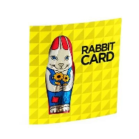 Chocolate Rabbit Card