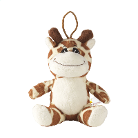 Animal Friend Giraffe Cuddle In Brown