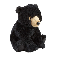 Black Bear Soft Toy