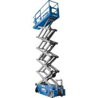 Genie 3232 Electric Scissor Lift 3a For Hire In Staffordshire