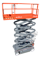 Skyjack 4632 Electric Scissor Lift 3a For Hire In Staffordshire