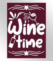 Specialising In Creative Wine Time Sign