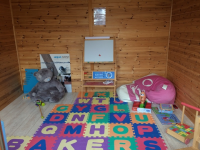 Children's outdoor playrooms