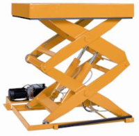 UK Manufacturers of Double Vertical scissor lift Tables