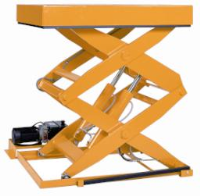 Manufacturers of Double Vertical scissor lift Tables UK