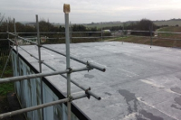 EPDM Flat Roof Membrane Roofing Systems In Bridport