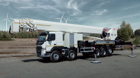 90m Truck mounted cherry picker