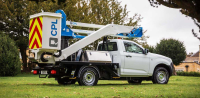 Pick Up Cherry Picker For Security Industry