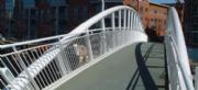 Steel Plated U Deck Footbridges