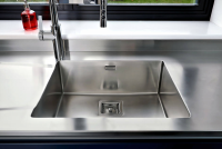 Fully Bespoke Stainless Steel Worktops For Kitchens Suppliers UK