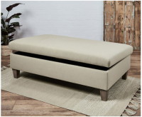 Manufacturers Of Kensington Plain Storage Footstools / Ottoman