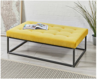 Suppliers Of Hanover Shallow Buttoned Footstool