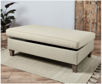 Suppliers Of Kensington Piped Storage Footstools / Ottoman