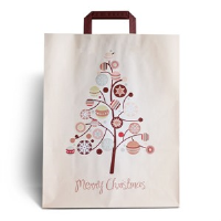 Merry Christmas Premium Paper Carrier Bags