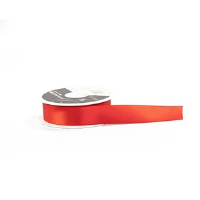 Red Double Satin Ribbon