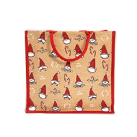 Smiling Santa Jute Bags with Luxury Padded Handles