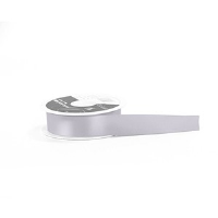 Grey Double Satin Ribbon