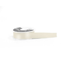 Ivory Double Satin Ribbon