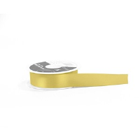 Yellow Double Satin Ribbon