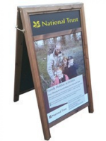 A-Board A1 Poster Holder chalk board with Display Panel