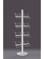 Brochure 1/3 A4 Acrylic Holders With side-mounting arm