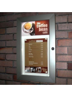 Illuminated Menu Case 2 x A4 Horizontal