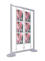 2x3 A3 Portrait Freestanding Poster Display