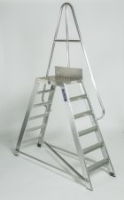 Folding Aluminium Double Sided Step Ladders