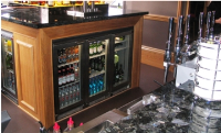 Back Bar Coolers With Glass Doors