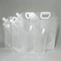 Space Saving Clear Plastic Stand Up Pouches