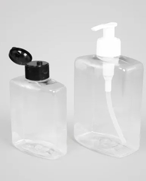 Reusable Clear PET Hand Wash Bottle