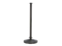 Fast Delivery Services Of Black Dual Purpose Post For Waiting Rooms