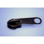8mm Black Spiral Zip Slider, Single Tab, Non-lock per 100