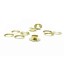 M27, 11.9mm ID, Brass Sail Eyelet & Washer per 100