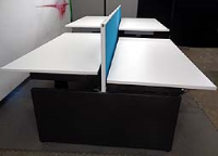 1580w mm Herman Miller Electric Bench Desks