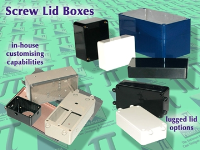 High Quality Economy Die-cast Screw Lidded Boxes