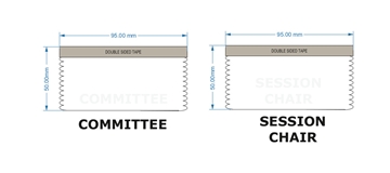 Session Chair and Committee Ribbons