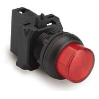 Illuminated Extended Push Button Head 22mm RED