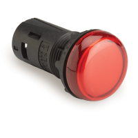22mm LED Indicator RED 12Vac/dc