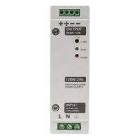 7.5A, 180w, 24Vdc Switch mode power supply 90-264Vac input