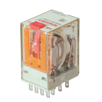 12Vdc 5A 14 pin plug-in 4PCO General Purpose Non-Latching Relay