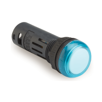 16mm LED Indicator BLUE 12Vac/dc