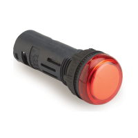 16mm LED Indicator RED 12Vac/dc