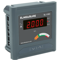 Smart Basic Digital 3-Phase Ammeter 40-300Vac/dc Supply