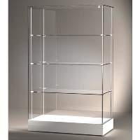 EXCEL Line F Freestanding Rectangle Display Case (160cm)