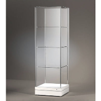 EXCEL Line F Freestanding Square Display Case (60cm)