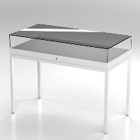 EXCEL Line T, Model L Display Case (120cm wide, 15cm Glass Hood)